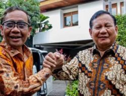 Respons Prabowo soal Mundurnya Mahfud MD dari Kabinet Jokowi