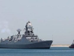 Dua Kapal Perang India di Laut Merah Siap Hadapi Perompak