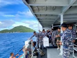 Logistik Pemilu Pulau Terdepan dan Terpencil Dikawal TNI AL