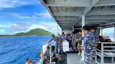 Logistik Pemilu Pulau Terdepan dan Terpencil Dikawal TNI AL