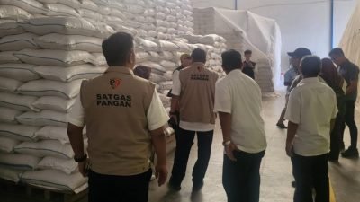 Satgas Pangan Polri Awasi Stok dan Distribusi Beras