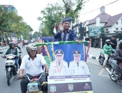 Naik Becak, Bupati Asahan Ikuti Musrenbang RKPD 2025 Provinsi Sumut