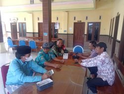 Babinsa Monitoring Pembinaan Kinerja Perangkat Desa Wates