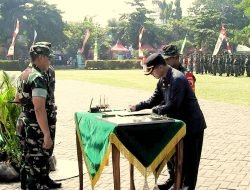 Danpusenif Resmi Menutup TMMD 119 Kodim 0819/Pasuruan