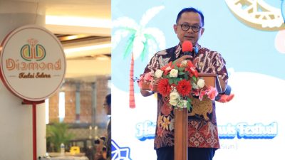 Pj Wali Kota Bekasi Resmikan Diamond Supermarket