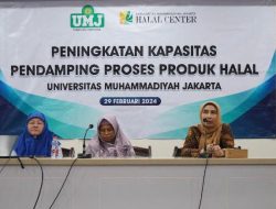 HC UMJ Tingkatkan Kapasitas Pendamping Proses Produk Halal