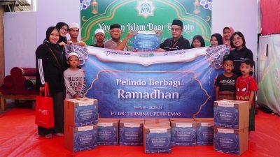 Sepanjang Ramadhan 1445 Hijriah, IPC TPK Gelar “Pelindo Berbagi”