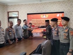 Rekapitulasi Pesisir Barat Selesai, Polres Pesisir Barat Lakukan Pengawalan Menuju KPU Lampung