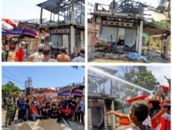 Satgas Damkar Bengkulu Selatan Berhasil Padamkan Kebakaran Rumah Warga Batu Kuning