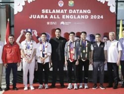 Pahlawan All England Tiba di Tanah Air