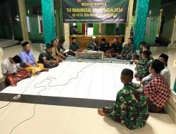 Tingkatkan Ibadah Bulan Ramadhan, Satgas TMMD 119 di Pasuruan Ikuti Tadarus Al Quran