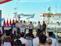 Jokowi Resmikan Pelabuhan Wani dan Pantoloan di Palu