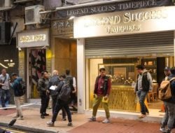 Polisi Hong Kong Tangkap 6 WNI Merampok Toko Arloji Mewah
