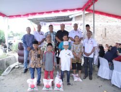 DPD IWO Indonesia Kabupaten Asahan Gelar Bakti Sosial dan Halal Bihalal