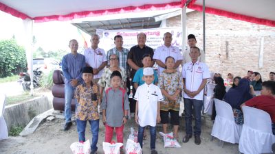 DPD IWO Indonesia Kabupaten Asahan Gelar Bakti Sosial dan Halal Bihalal