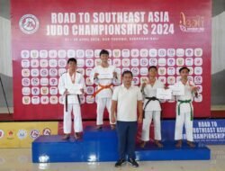 Kasad dan Pangdam IX/Udayana Kalungkan Medali Juara ‘Road to Southeast Asia Judo Championships 2024’