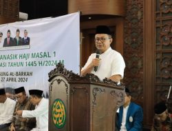 Pj Wali Kota Bekasi Buka Pembinaan Manasik Haji