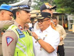 Pj. Wali Kota Bekasi Lepas Personil Ops Ketupat Jaya 2024