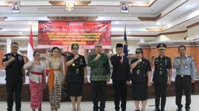 Kakanwil Kemenkumham Bali Lantik Pejabat Fungsional dan Anggota MPDN