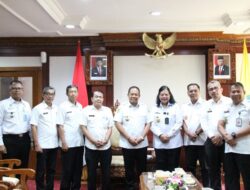 Kakanwil Kemenkumham Bali Silaturahmi dengan Pj Gubernur