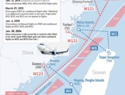 Taiwan Kembali Kecam Perubahan Rute Penerbangan Sepihak Tiongkok