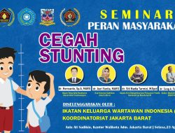 Cegah Stunting, IKWI Jakbar-TP PKK Gagas Seminar 23 April 2024