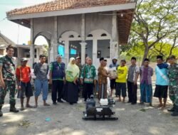 Babinsa Lekok Gelar Sosialisasi Pompa Air dan Bantuan Bibit Padi