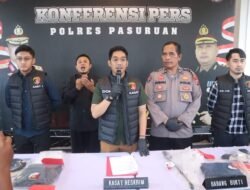 Polres Pasuruan Ringkus Gangster yang Meresahkan Warga Bangil