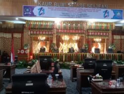 Peringati HUT ke-21 Kabupaten Kaur, DPRD Gelar Rapat Paripurna Istimewa