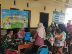 Babinsa Koramil 07/Lekok Dukung Cegah Stunting di Desa Wates