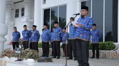 Sekda Kabupaten Asahan Pimpin Upacara HARKITNAS ke-116
