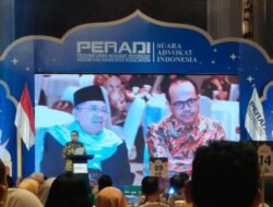 Usung Tema ‘Merajut Kasih Sayang, Keadilan dan Kesatuan’, Peradi SAI Sukses Gelar Halal Bihalal
