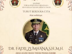 Fadil Zumhana Berpulang, Forum Wartawan Kejaksaan-Pengadilan Jakarta Timur Sampaikan Belasungkawa