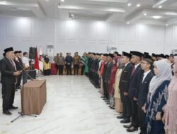 Ketua KPU Kabupaten Asahan Lantik 125 Anggota PPK
