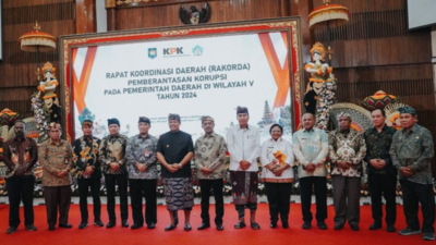 Gelar Rakor di Bali, KPK Dorong Penguatan Pemerintahan Berintegritas