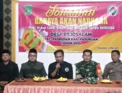 Babinsa Koramil 17/Pasrepan Sosialisasikan Bahaya Narkoba