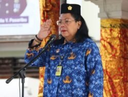 Kakanwil Kemenkumham Bali Jadi Inspektur Upacara Harkitnas 2024