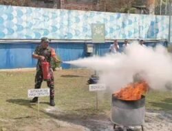 Babinsa Purwosari Gelar Pelatihan Tanggap Darurat Kebakaran 