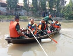 Kodim 0819 Pasuruan Gelar Latihan Penanggulangan Bencana Banjir 