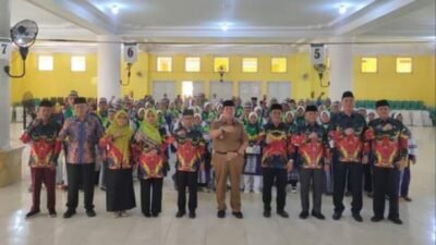 Bismillah, Kemenag Lampung Timur Lepas Keberangkatan Calon Jemaah Haji Kloter 54