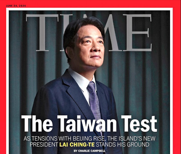 Luar Biasa, Presiden Taiwan Lai Ching-te Tampil di Sampul Majalah TIME