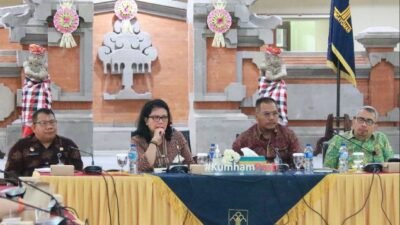 Kemenkumham Bali Gelar Rapat Evaluasi Pembangunan ZI dan WBBM