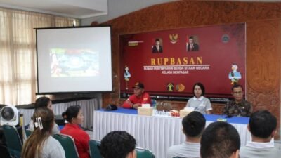 Rupbasan Denpasar Gelar Pelatihan Simulasi Kondisi Darurat