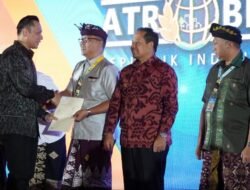 Kemenkumham Bali Kembali Terima Sertifikat Elektronik Hak Guna Pakai dari ATR/BPN