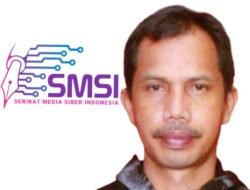 Wartawan Senior Suherman Saleh Resmi Jabat Plt Ketua SMSI Babel