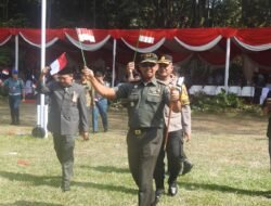 Dandim 0819 Ikut Apel Kebangsaan dengan Pendamping Desa