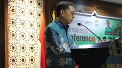 Ketua Badan Kerjasama Antar Parlemen DPR RI Dr. Fadli Zon saat berbicara pada Konferensi Internasional tentang Palestina di FISIP Universitas Muhammadiyah Jakarta (UMJ) pada 3 Juli 2024 (Foto: Dok. pribadi)