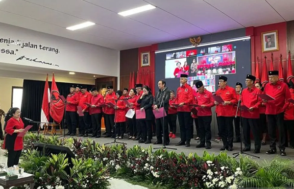 Ganjar dan Ahok Resmi Jabat Ketua DPP PDIP