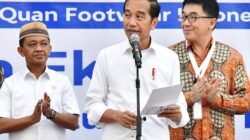 Ekspor Perdana Sepatu ke AS, Jokowi Apresiasi Investasi Perusahaan Taiwan 