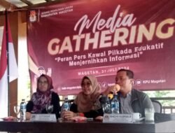 Media Gathering, KPU Magetan Ajak Insan Pers Bahas Pilkada